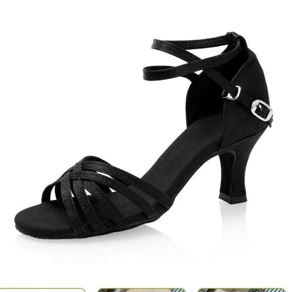 Professional Latin Dancer Shoe Women's Size 5 1/2 - Picture 1 of 11